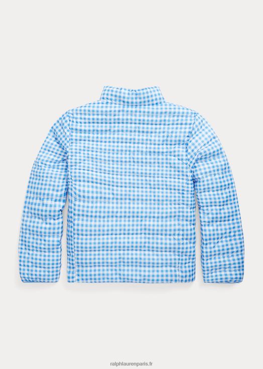 veste réversible p-layer 2 46T60T6620 enfants Ralph Lauren vichy/bleu