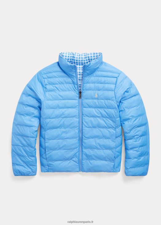 veste réversible p-layer 2 46T60T6620 enfants Ralph Lauren vichy/bleu