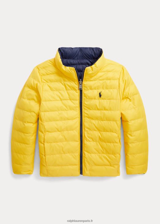 veste réversible p-layer 2 46T60T7406 enfants Ralph Lauren newport marine/albacore