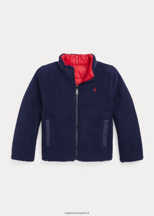 veste réversible p-layer 2 46T60T7428 enfants Ralph Lauren newport marine/rl 2000 rouge