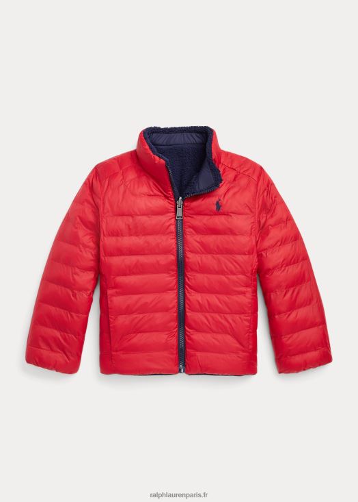 veste réversible p-layer 2 46T60T7428 enfants Ralph Lauren newport marine/rl 2000 rouge
