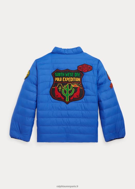 veste réversible p-layer 2 46T60T7446 enfants Ralph Lauren multi bleu dakota