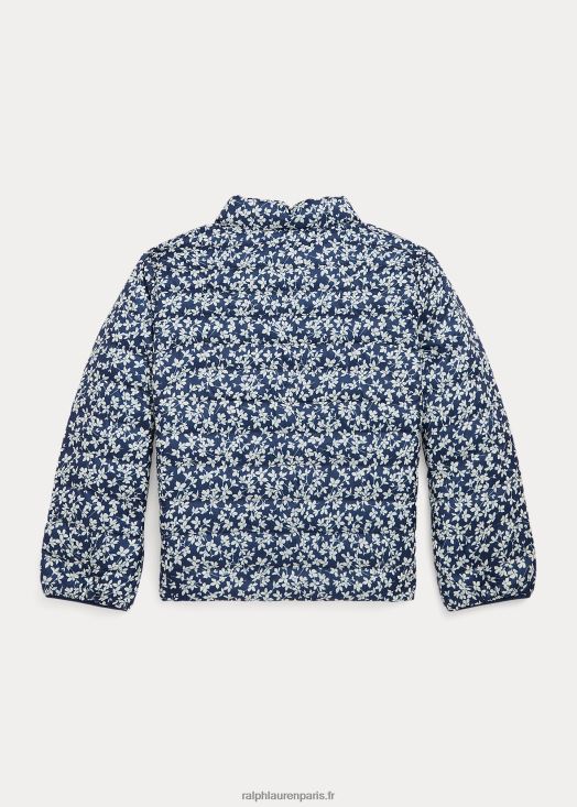 veste réversible p-layer 2 46T60T7464 enfants Ralph Lauren lait floral aux herbes
