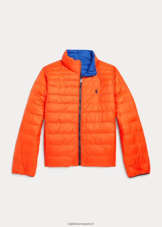 veste réversible p-layer 2 46T60T7576 enfants Ralph Lauren multi bleu dakota