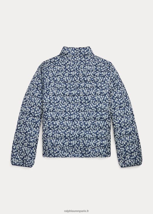 veste réversible p-layer 2 46T60T7617 enfants Ralph Lauren lait floral aux herbes