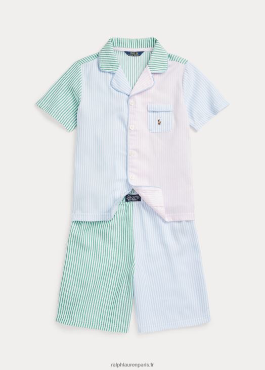 ensemble de sommeil amusant en sergé 46T60T6390 enfants Ralph Lauren multi