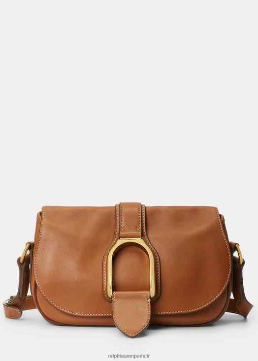 sac porté épaule wellington en cuir de veau 46T60T5287 femmes Ralph Lauren or rl - Cliquez sur l'image pour la fermer