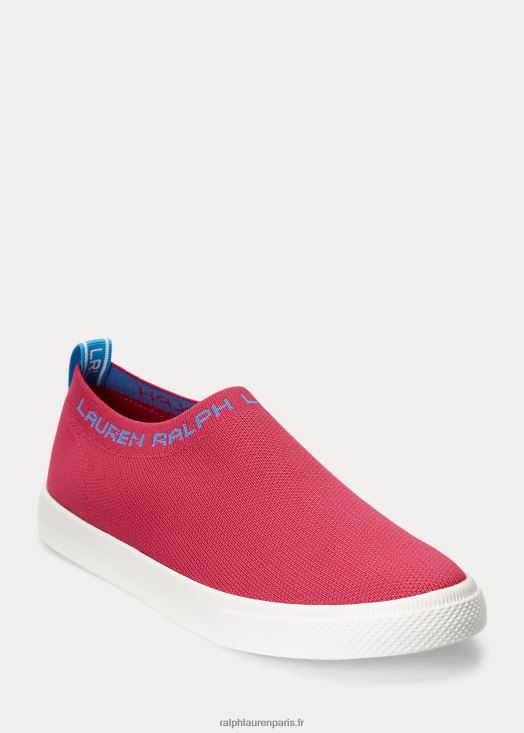 baskets à enfiler jordyn 46T60T5088 femmes Ralph Lauren rose sport/océan flamboyant