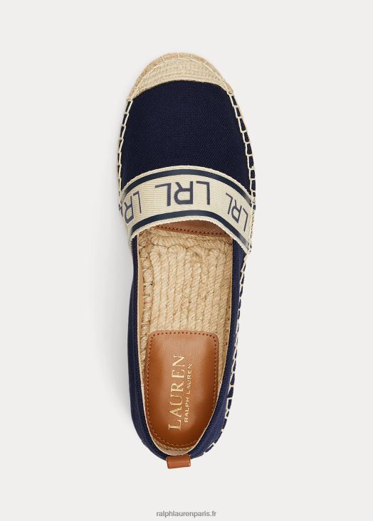 caylee iii espadrille en toile 46T60T5062 femmes Ralph Lauren marine/écru raffiné