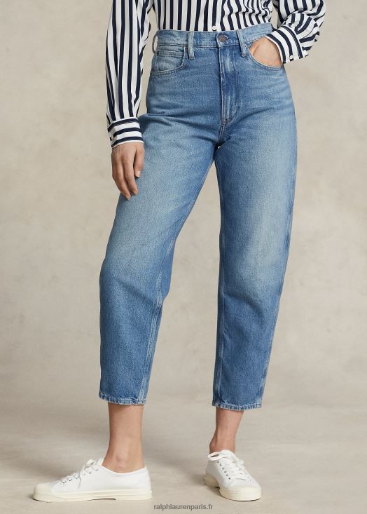 jean carotte 46T60T9163 femmes Ralph Lauren lavage bacalaire