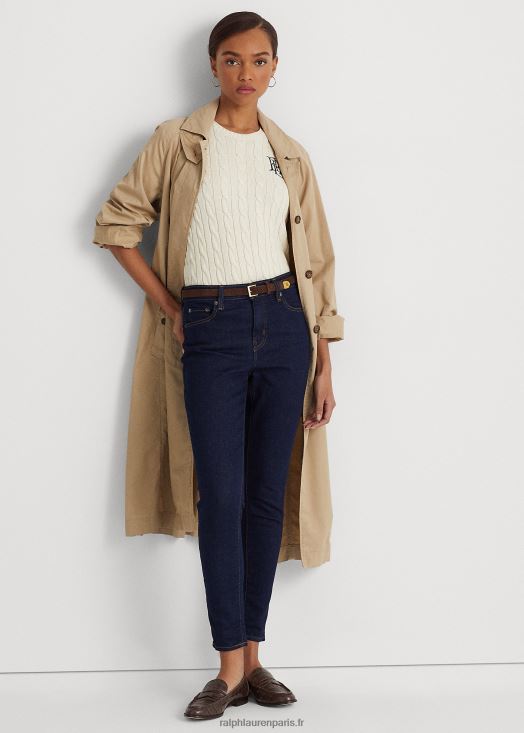 jean skinny à taille haute 46T60T4197 femmes Ralph Lauren rincer laver - Cliquez sur l'image pour la fermer