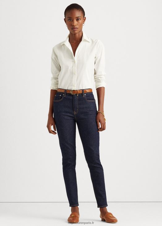 jean skinny à taille haute 46T60T9594 femmes Ralph Lauren rincer laver - Cliquez sur l'image pour la fermer