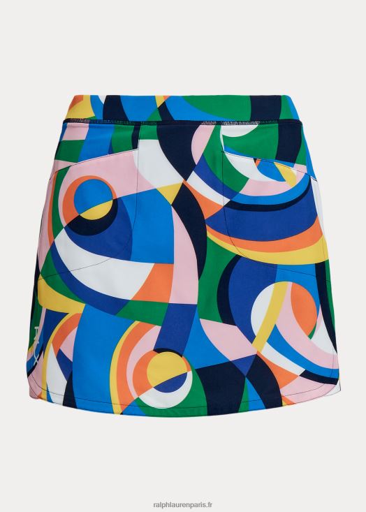 Jupe-short de performance imprimée 17" 46T60T3721 femmes Ralph Lauren résumé de la côte d'azur
