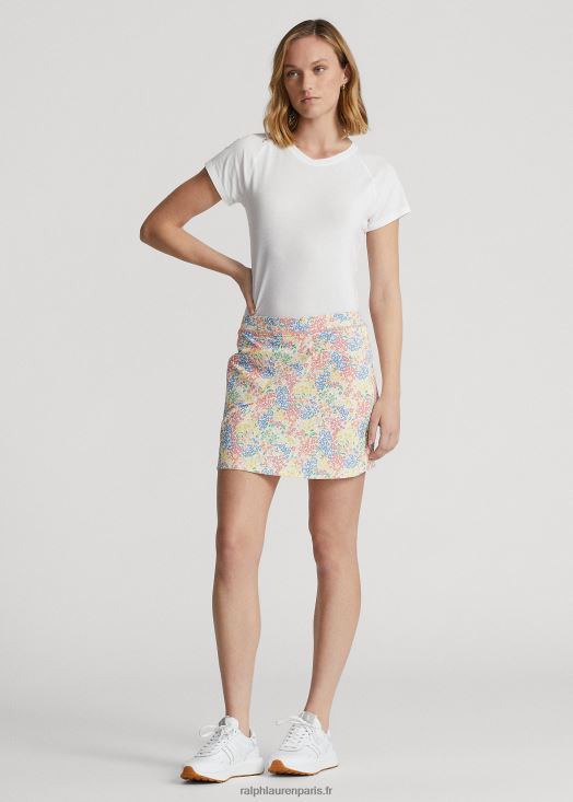 Jupe-short fleurie 17" 46T60T3736 femmes Ralph Lauren pétales de key west