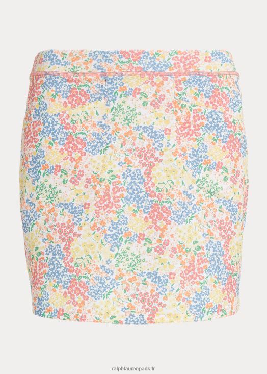 Jupe-short fleurie 17" 46T60T3736 femmes Ralph Lauren pétales de key west