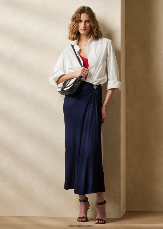 jupe en jersey margarethe 46T60T3476 femmes Ralph Lauren marine de luxe