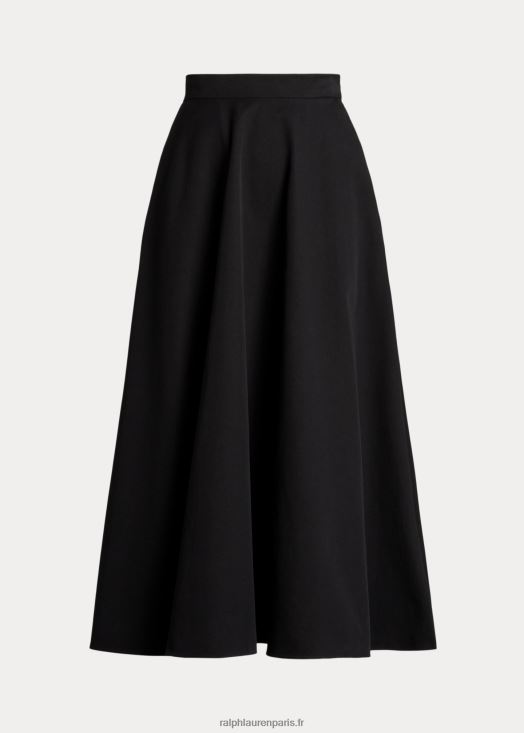 jupe en toile de coton erica 46T60T3592 femmes Ralph Lauren noir