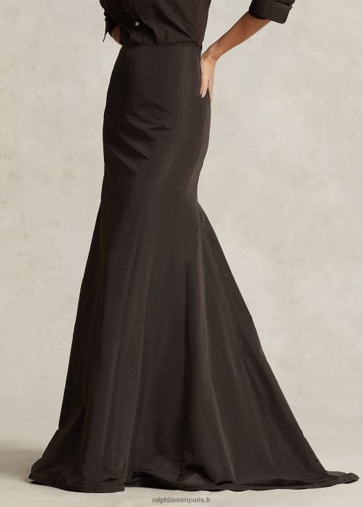 jupe longue sirène en taffetas 46T60T3002 femmes Ralph Lauren