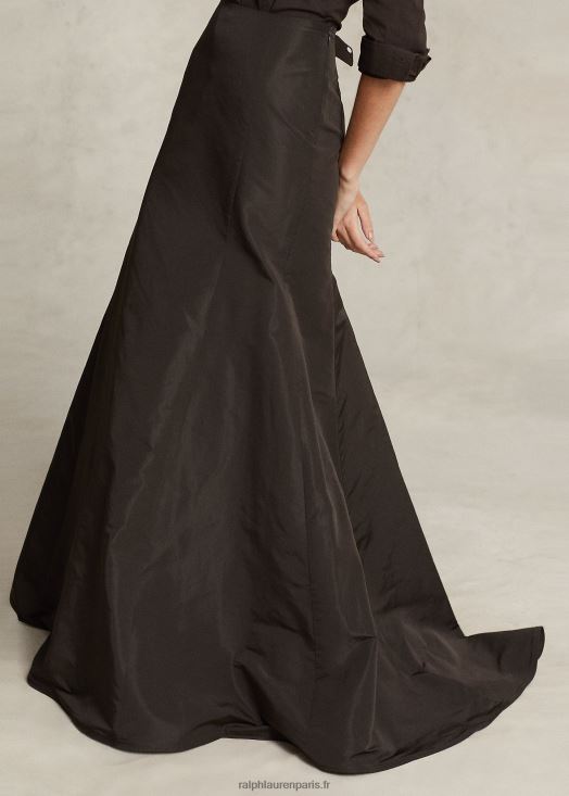 jupe longue sirène en taffetas 46T60T3002 femmes Ralph Lauren