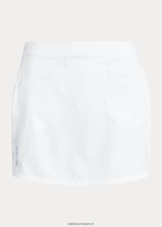 jupe-short extensible dans les quatre sens 46T60T3773 femmes Ralph Lauren en céramique blanche