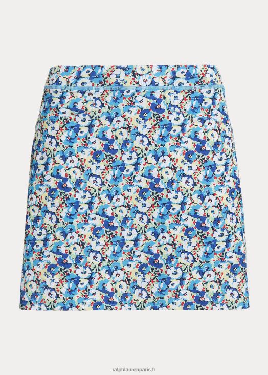 jupe-short plissée 46T60T3705 femmes Ralph Lauren pétales côtiers