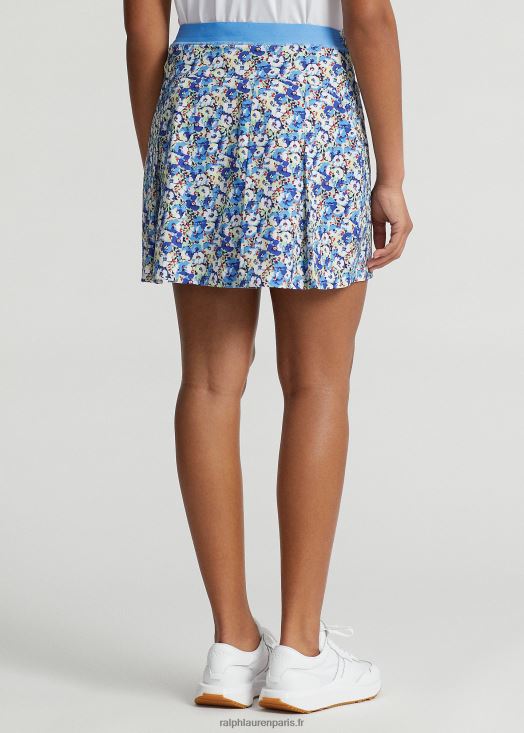 jupe-short plissée 46T60T3705 femmes Ralph Lauren pétales côtiers