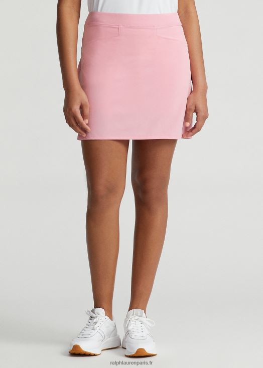 jupe-short plissée dans le dos 46T60T9394 femmes Ralph Lauren Flamant rose