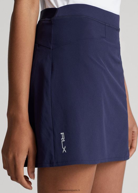 jupe-short plissée dans le dos 46T60T9395 femmes Ralph Lauren marine raffinée
