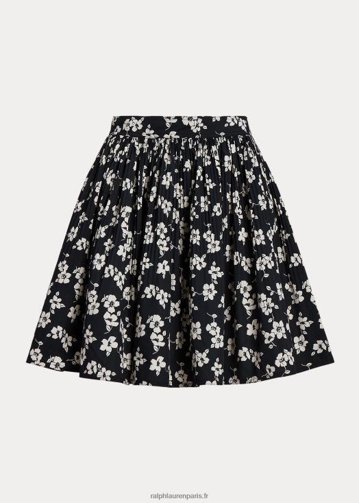 jupe trapèze à fleurs 46T60T2966 femmes Ralph Lauren hibiscus romantique