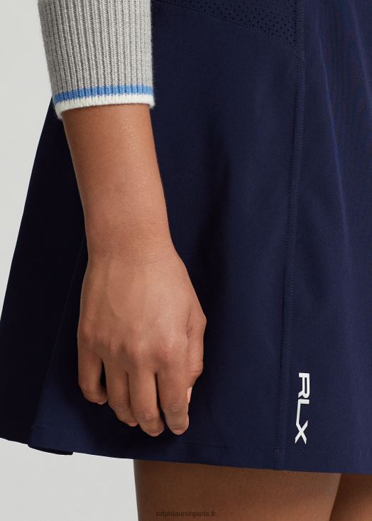 jupe trapèze performante 46T60T9405 femmes Ralph Lauren marine raffinée