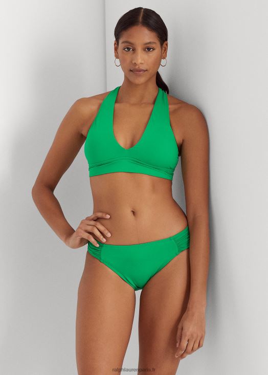 bas de bikini hipster uni 46T60T4159 femmes Ralph Lauren cabanon vert