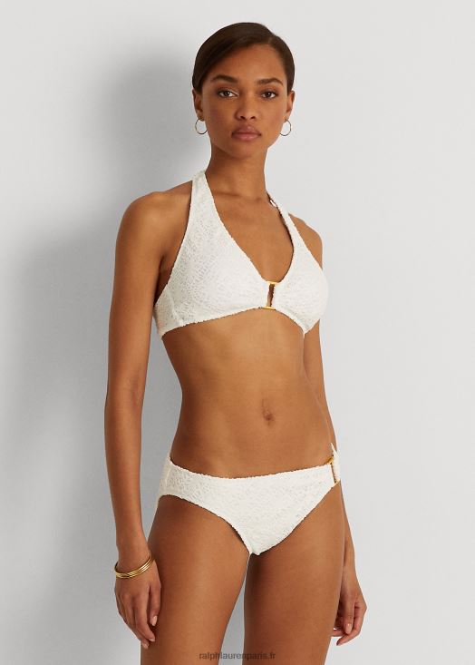 bas taille basse au crochet 46T60T9456 femmes Ralph Lauren blanc