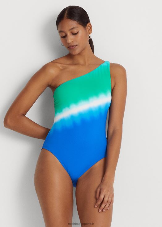 le une-pièce asymétrique à ombre 46T60T4157 femmes Ralph Lauren multi