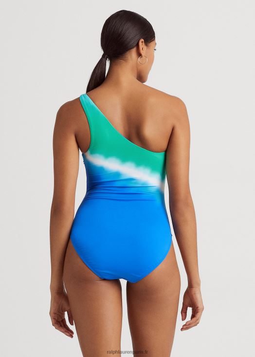 le une-pièce asymétrique à ombre 46T60T4157 femmes Ralph Lauren multi