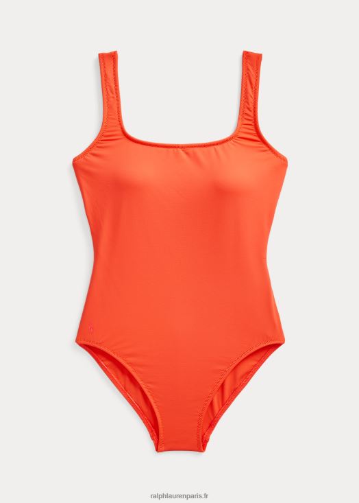 maillot de bain une pièce à dos échancré 46T60T3307 femmes Ralph Lauren fleurir