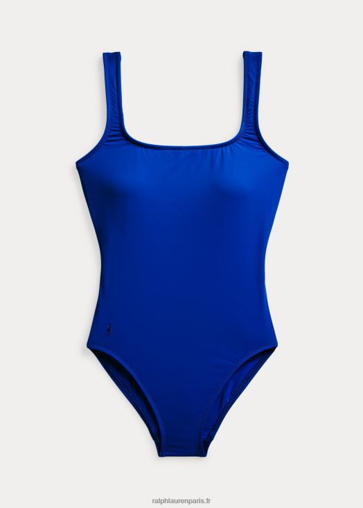maillot de bain une pièce à dos échancré 46T60T3310 femmes Ralph Lauren outremer