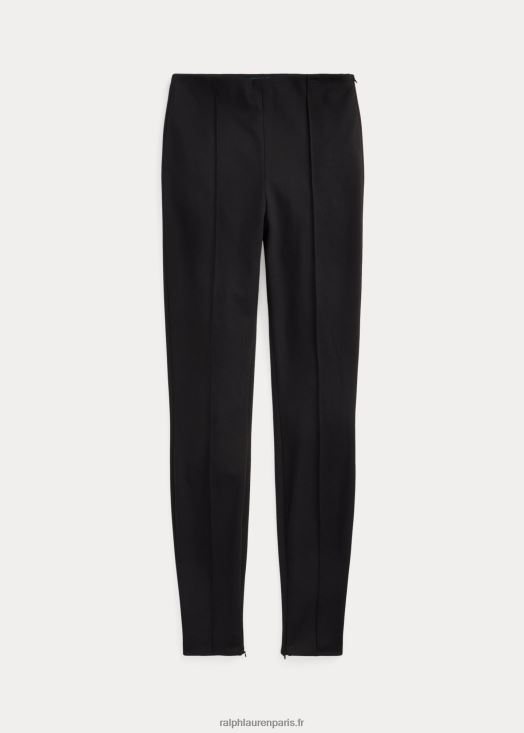 le legging skinny zip latéral 46T60T3173 femmes Ralph Lauren noir