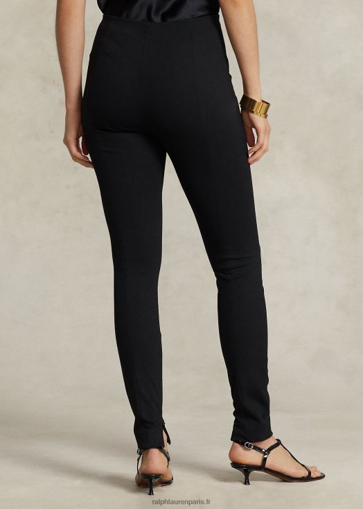 le legging skinny zip latéral 46T60T3173 femmes Ralph Lauren noir