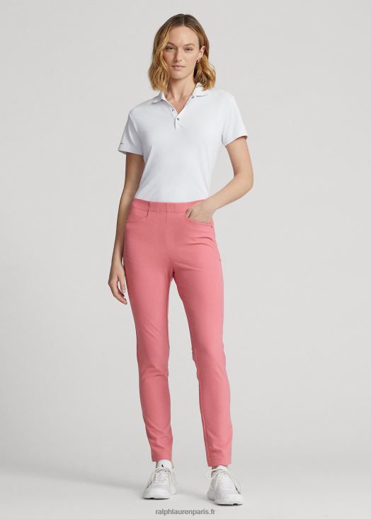 pantalon de sport extensible 46T60T3685 femmes Ralph Lauren rose du désert - Cliquez sur l'image pour la fermer