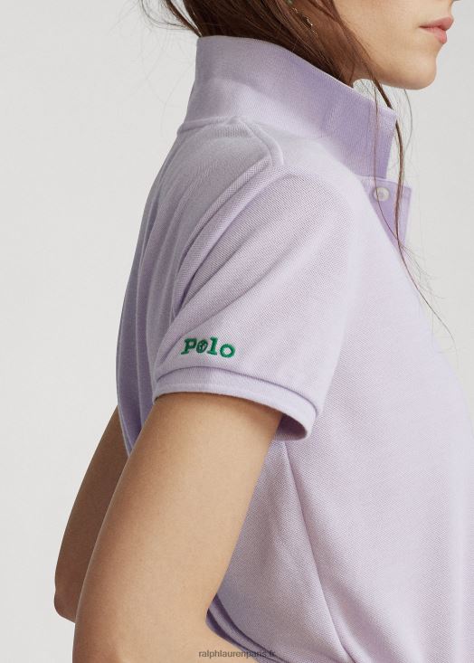le polo de la terre 46T60T3327 femmes Ralph Lauren violet pastel