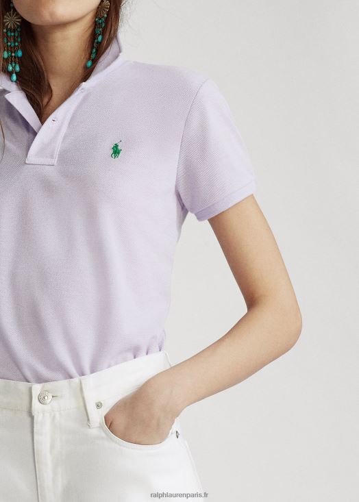 le polo de la terre 46T60T3327 femmes Ralph Lauren violet pastel