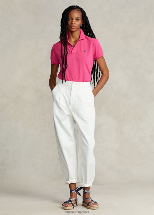 le polo de la terre 46T60T3330 femmes Ralph Lauren rose vif