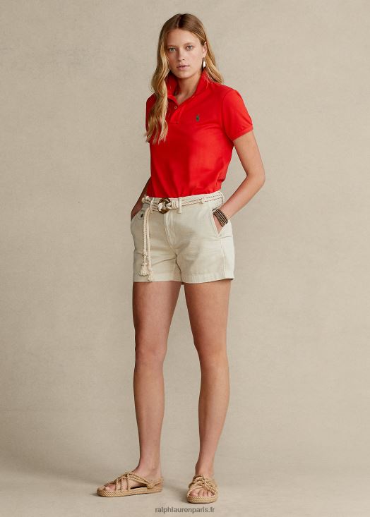le polo de la terre 46T60T3332 femmes Ralph Lauren hibiscus lumineux