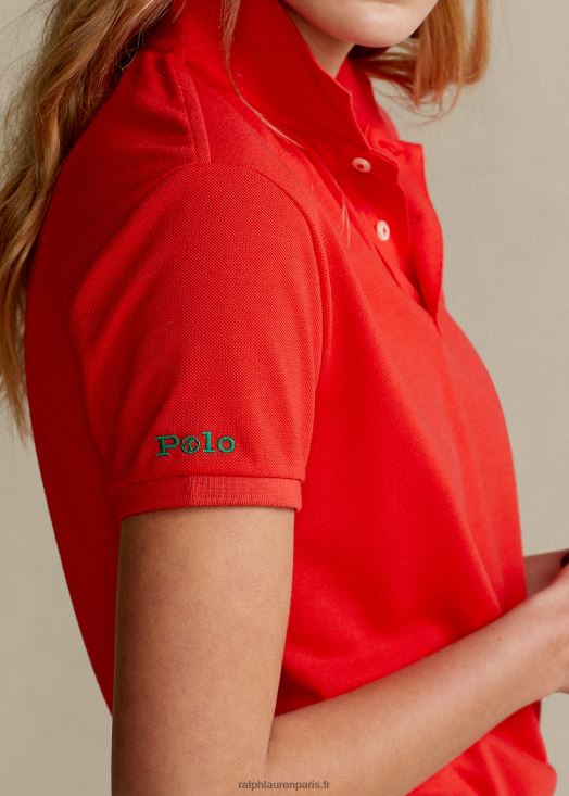 le polo de la terre 46T60T3332 femmes Ralph Lauren hibiscus lumineux