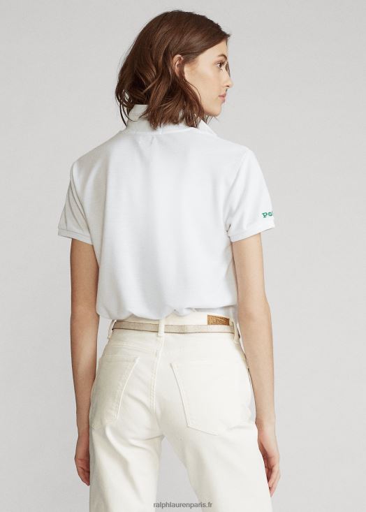 le polo de la terre 46T60T3333 femmes Ralph Lauren en céramique blanche