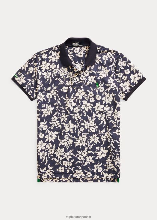le polo de la terre 46T60T3351 femmes Ralph Lauren fleuri marine/crème