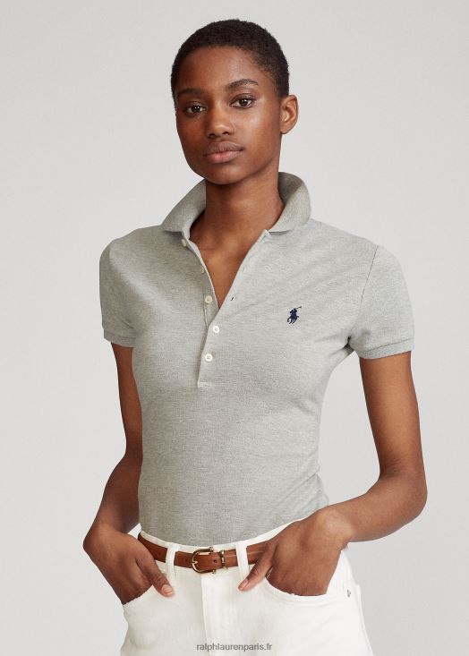 polo stretch coupe slim 46T60T3245 femmes Ralph Lauren andover bruyère - Cliquez sur l'image pour la fermer