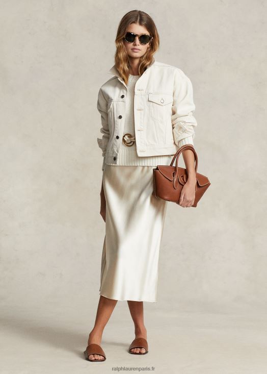 la nouvelle veste de camionneur du projet denim 46T60T3067 femmes Ralph Lauren lavage alsephina