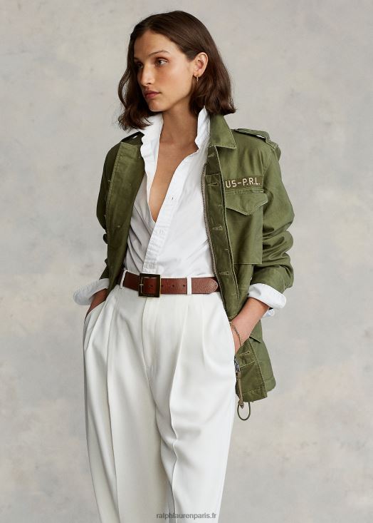 veste en sergé cassé 46T60T3284 femmes Ralph Lauren sentier du jardin - Cliquez sur l'image pour la fermer