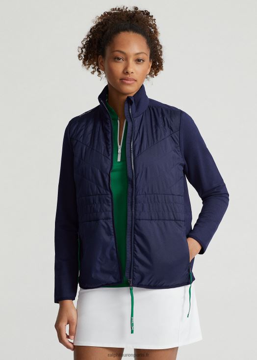 veste hybride entièrement zippée 46T60T9408 femmes Ralph Lauren marine raffiné/vert croisière - Cliquez sur l'image pour la fermer